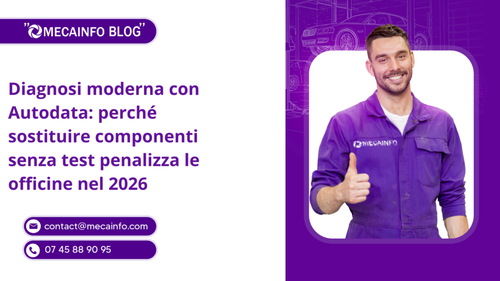 Diagnosi moderna con Autodata: perché sostituire componenti senza test penalizza le officine nel 2026